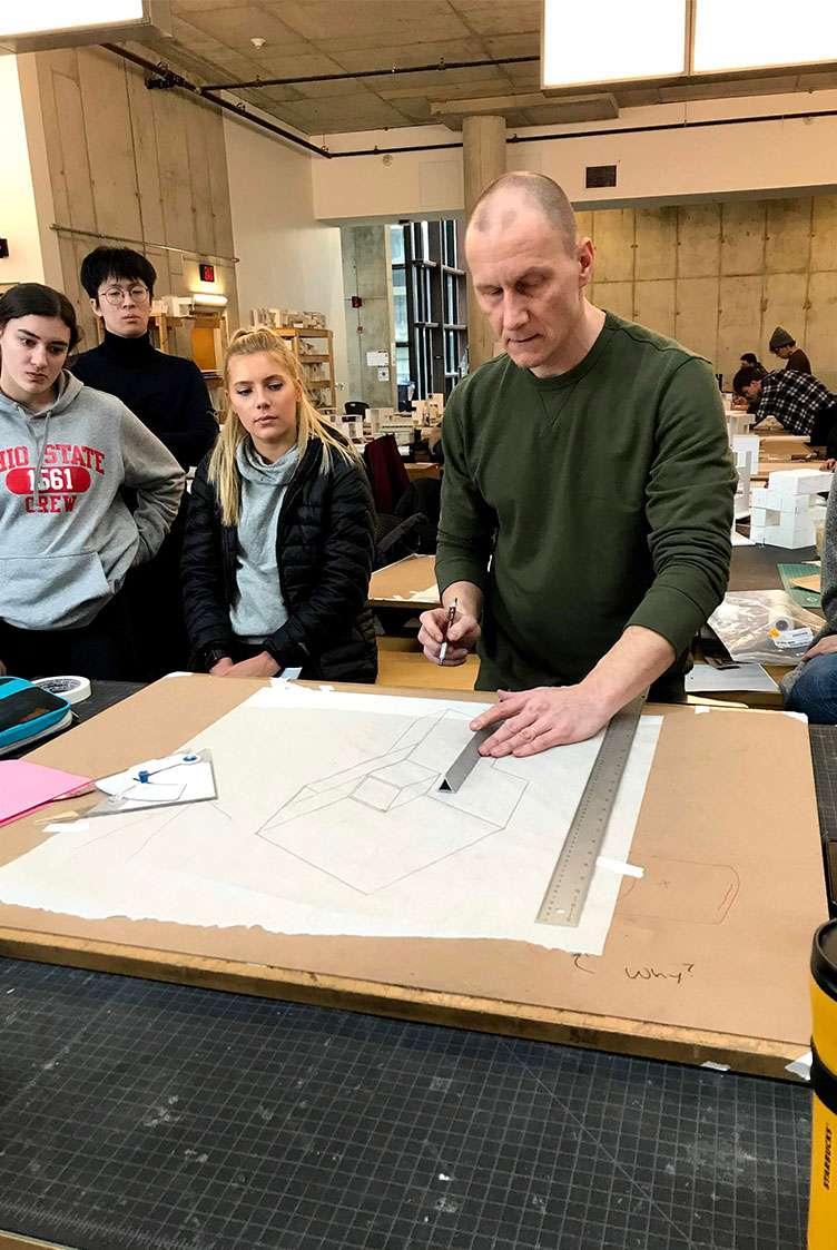 Ohio State architecture studio
