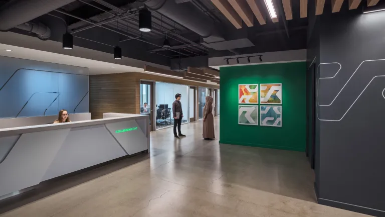 CollisionRight office lobby