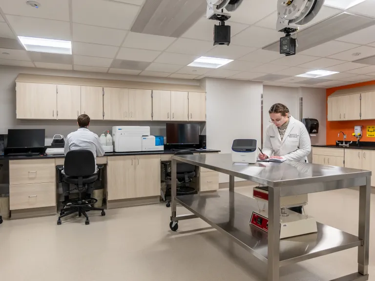 laboratory workspace