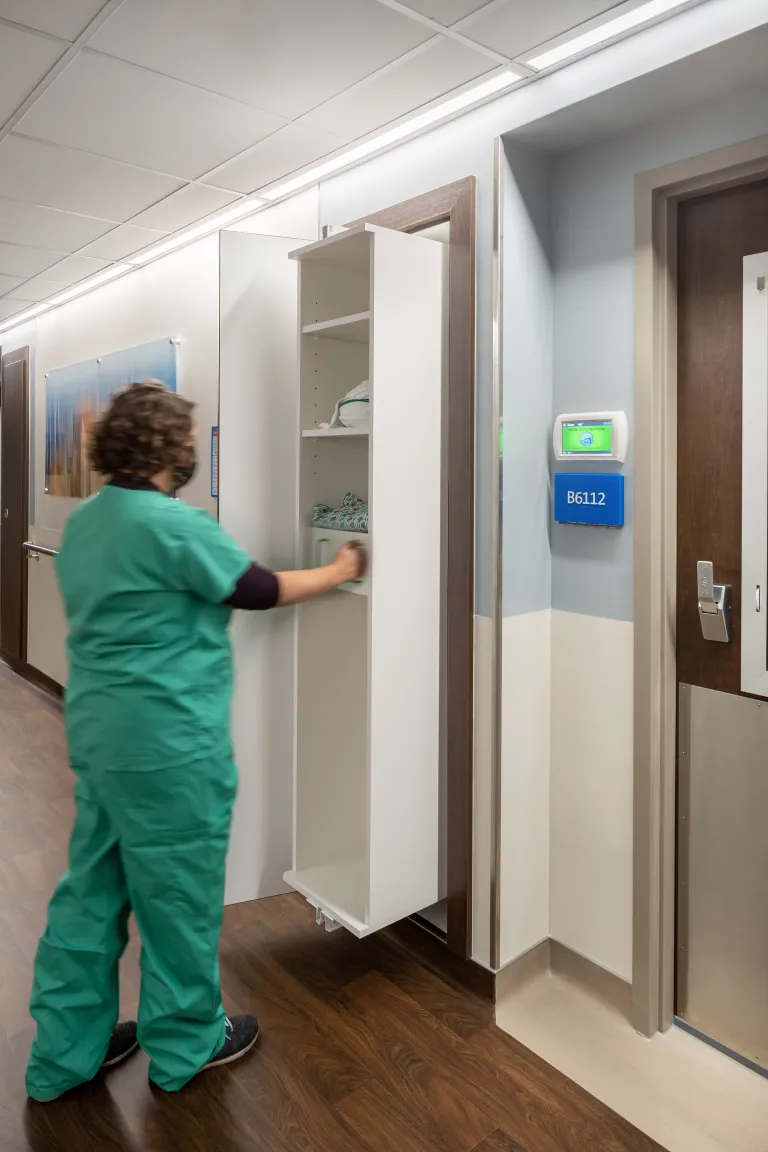 nurse server cabinet