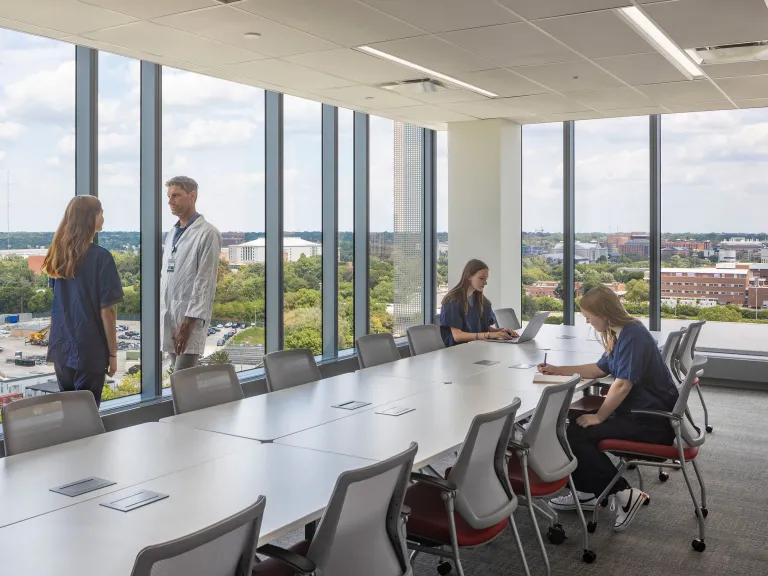 conference room with panoramic views