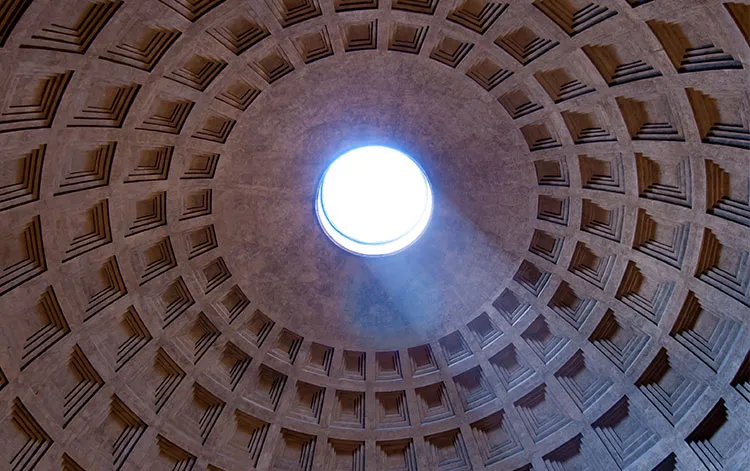 Pantheon Ceilng