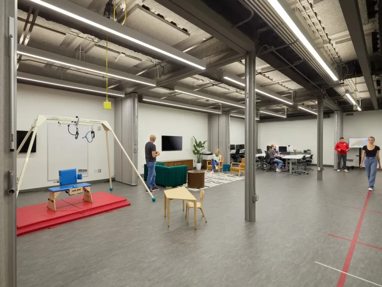 Large Classroom with Movable Partitions